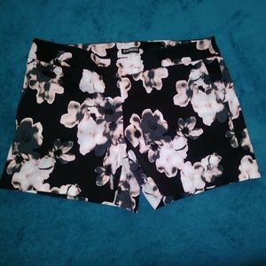 Express Floral Shorts Size 6